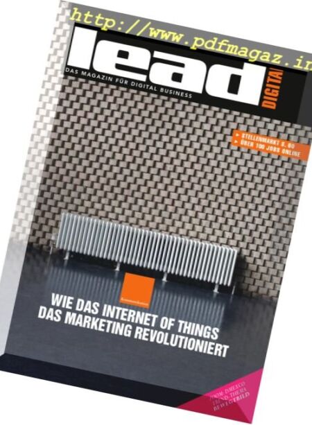 Lead Digital – 24 August 2016 Cover