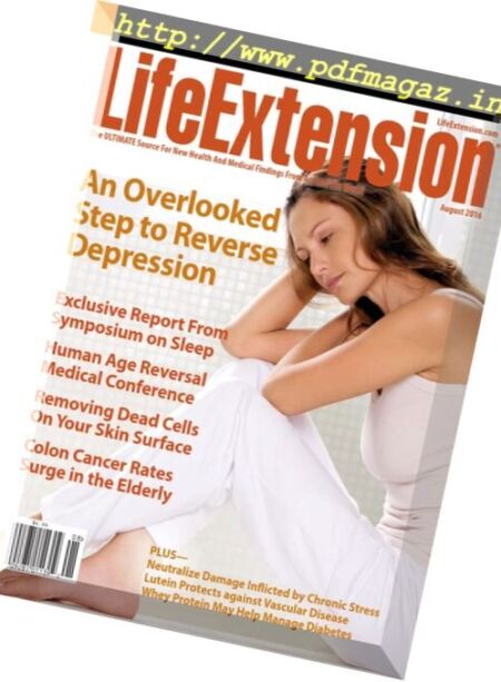 Life Extension – August 2016 Cover