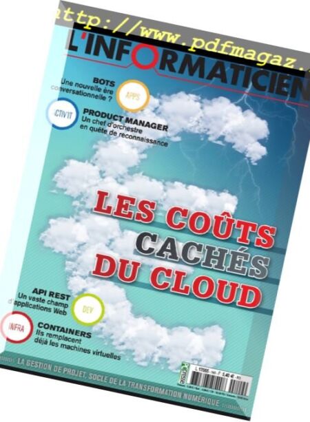 L’Informaticien – Septembre 2016 Cover