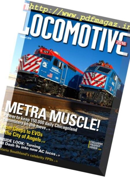 Locomotive – Annual 2016 Cover