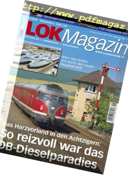 Lok Magazin – September 2016 Cover