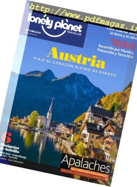 Lonely Planet Traveller Spain – Octubre 2016 Cover