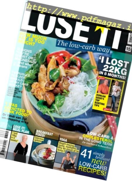 Lose It! – September 2016 Cover