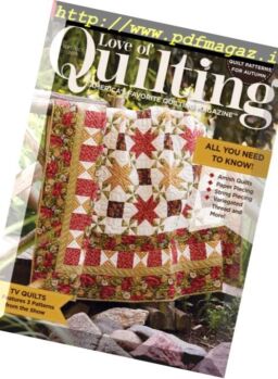 Love of Quilting – September-October 2016