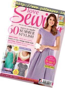 Love Sewing – Issue 30, 2016