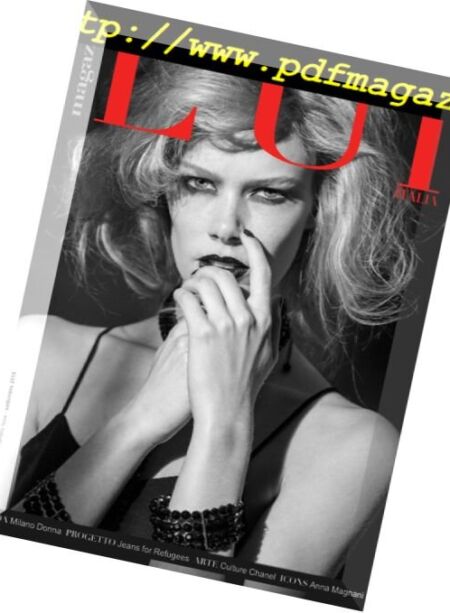 Lui Italia – Settembre 2016 Cover