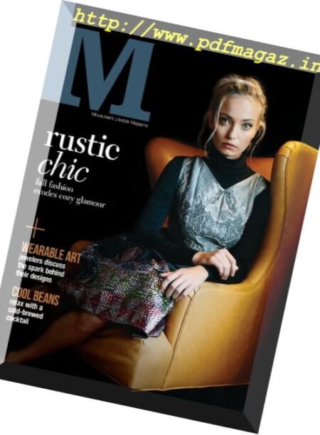 M Milwaukees Lifestyle Magazine – September 2016 Cover