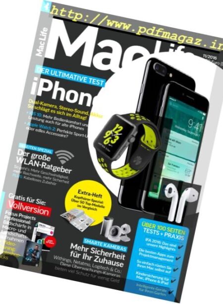 Mac Life Germany – Oktober 2016 Cover