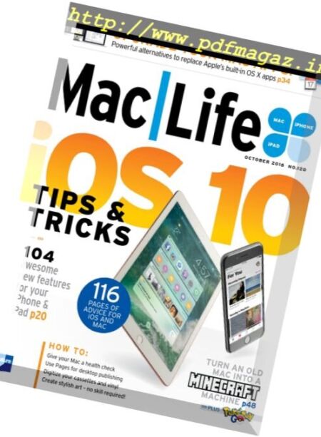MacLife UK – October 2016 Cover