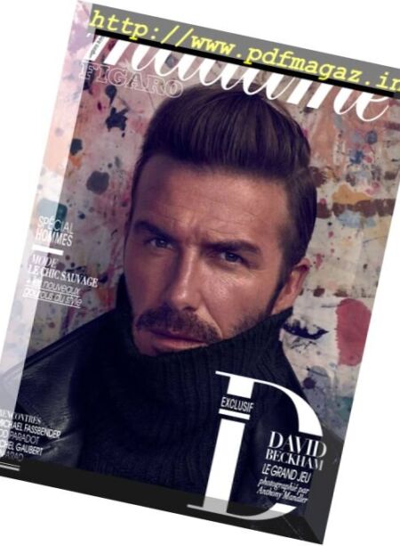 Madame Figaro – 23 Septembre 2016 Cover