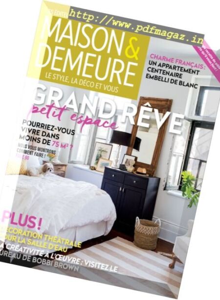 Maison & Demeure – Septembre 2016 Cover