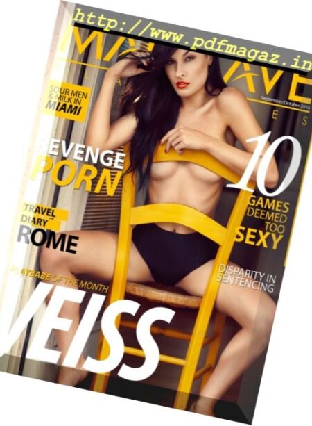 Mancave Playbabes – September-October 2016 Cover