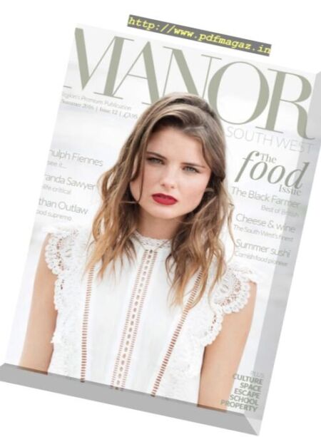 Manor Magazine – High Summer 2016 Cover