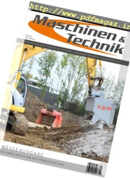 Maschinen &Technik – September 2016