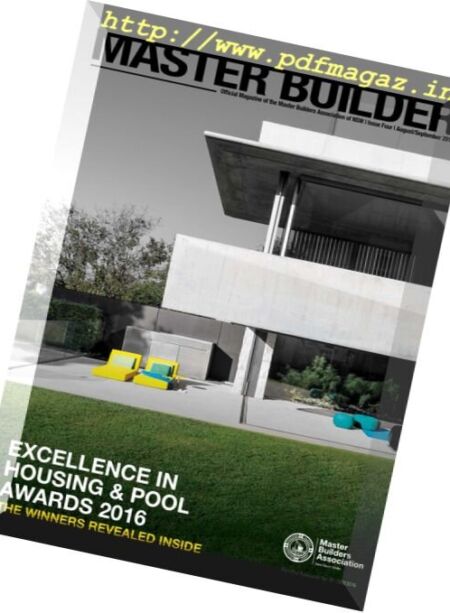 Master Builder New South Wales – August-September 2016 Cover