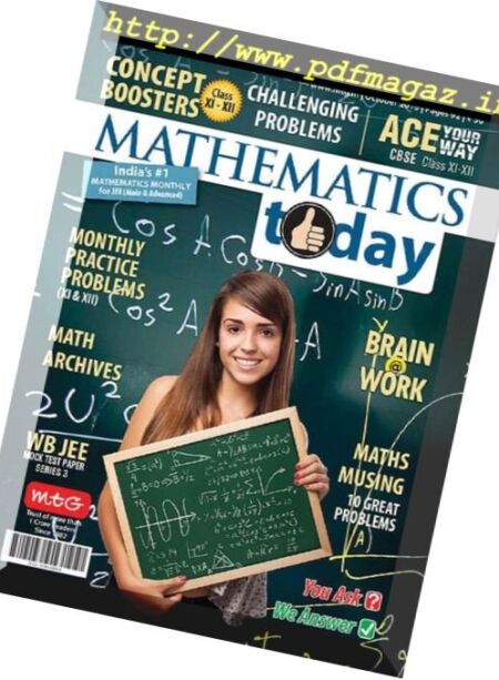 Mathematics Today – October 2016 Cover