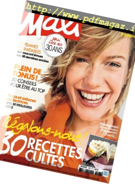 Maxi – 10 au 16 Octobre 2016 Cover