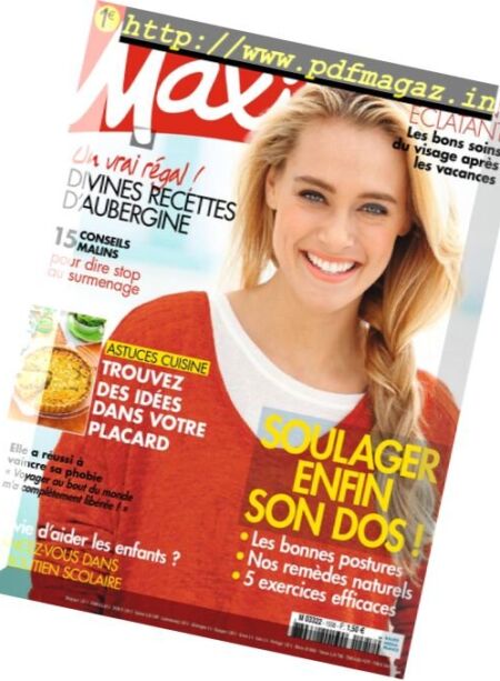 Maxi – 5 au 11 Septembre 2016 Cover