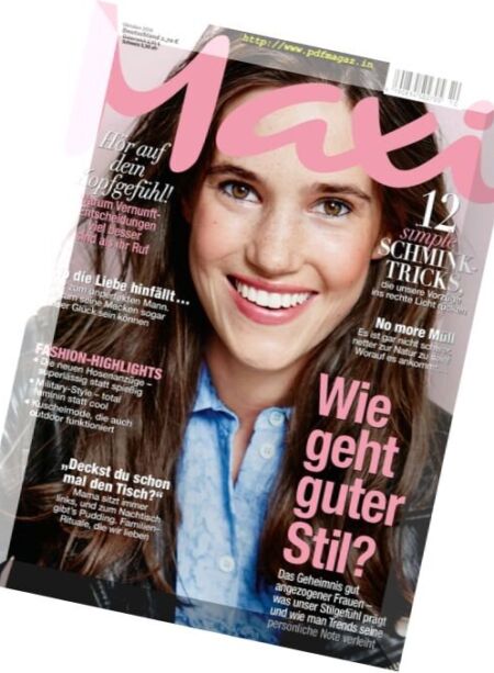 Maxi Germany – Oktober 2016 Cover