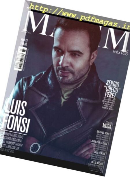 Maxim Mexico – Octubre 2016 Cover