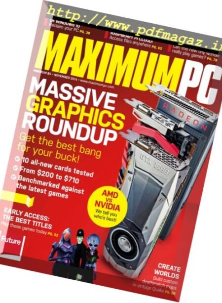 Maximum PC – November 2016 Cover