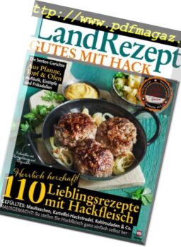 Mein Landrezept – Oktober-November 2016