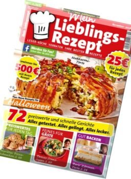 Mein Lieblingsrezept – November 2016