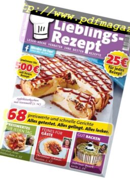 Mein Lieblingsrezept – Oktober 2016