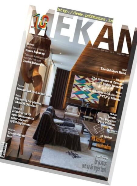 Mekan Magazine – September-October 2016 Cover