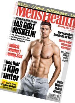 Men’s Health Germany – Oktober 2016