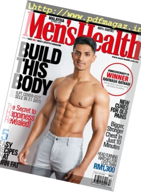 Men’s Health Malaysia – October 2016 Cover