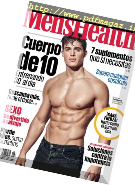 Men’s Health Mexico – Septiembre 2016 Cover