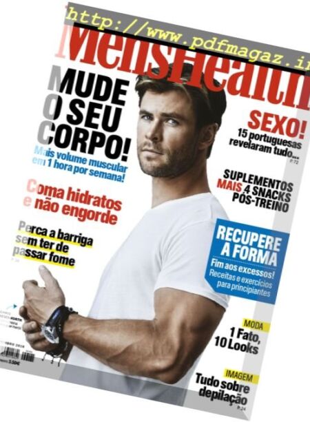 Men’s Health Portugal – Setembro 2016 Cover