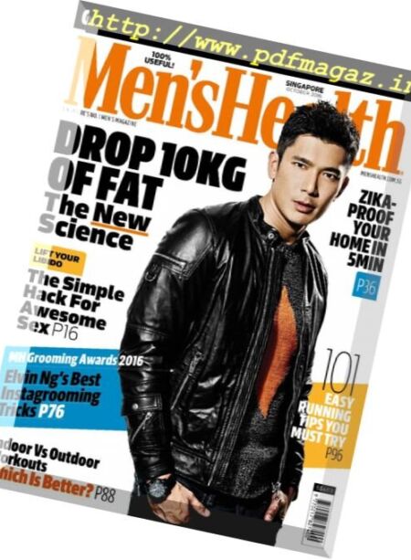 Men’s Health Singapore – October 2016 Cover