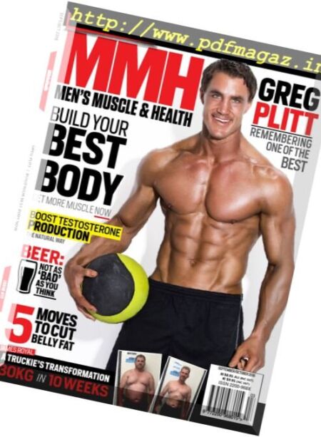 Men’s Muscle & Health Australia – September-October 2016 Cover
