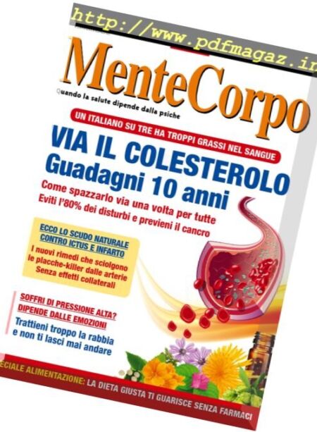 MenteCorpo – Ottobre 2016 Cover