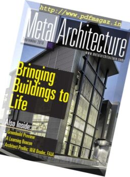 Metal Architecture – September 2016