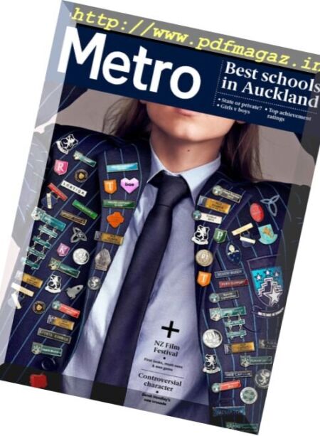 Metro NZ – July-August 2016 Cover