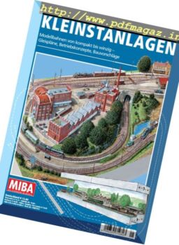 MIBA Kleinstanlagen – Nr.1, 2016