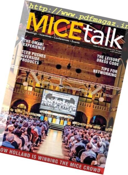 MICE Talk – September 2016 Cover