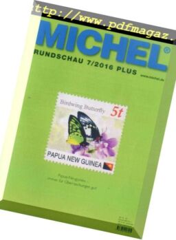 Michel – Rundschau – N 7 Plus, 2016