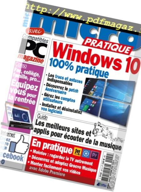 Micro Pratique – Octobre 2016 Cover