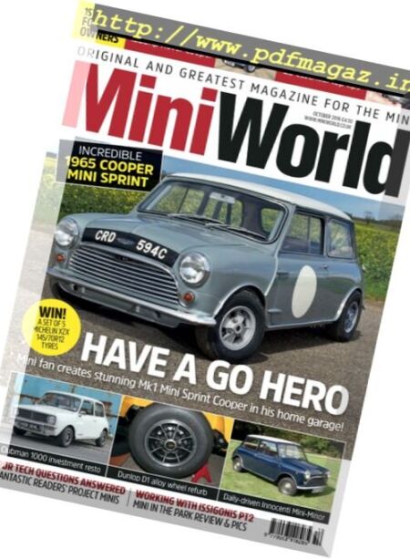 MiniWorld – October 2016 Cover