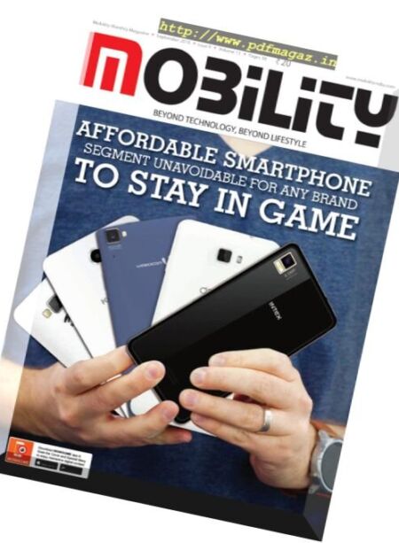 Mobility India – September 2016 Cover