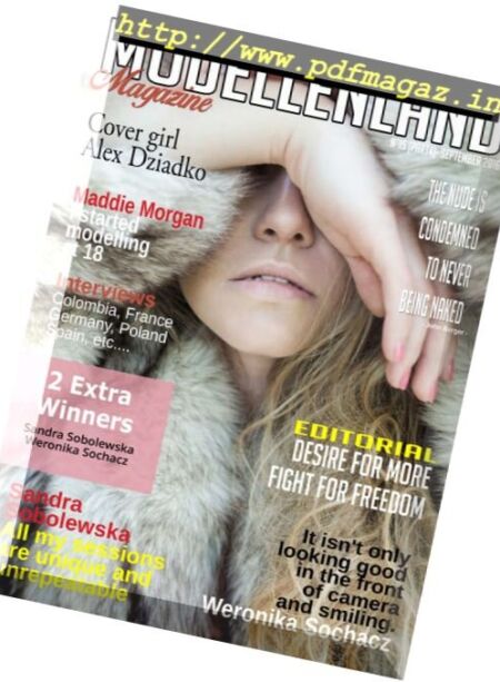 Modellenland Magazine – September 2016 (Part 4) Cover