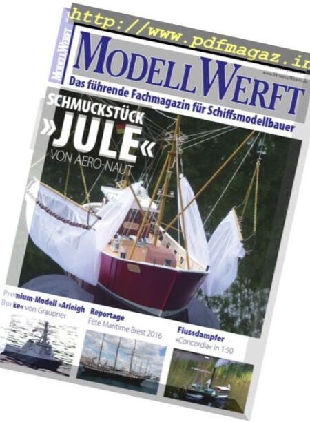 ModellWerft – Oktober 2016 Cover