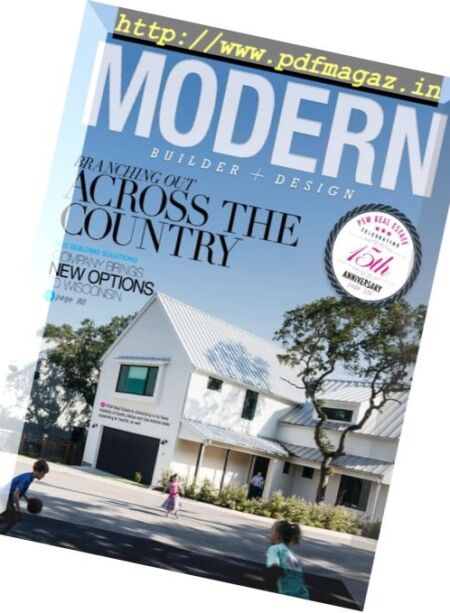 Modern Builder & Design – August-September 2016 Cover
