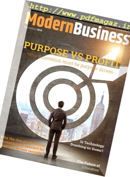 Modern Business – September 2016 Cover