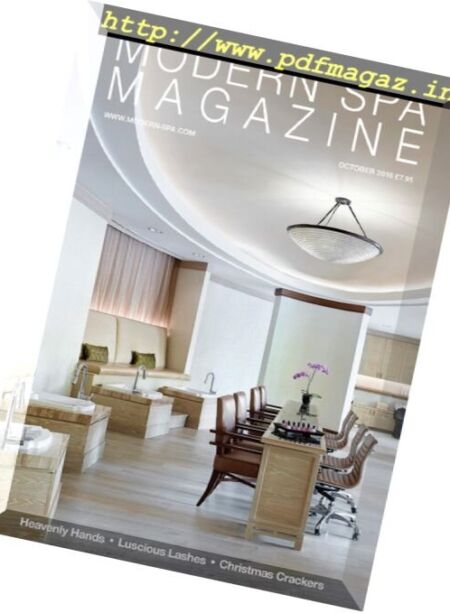 Modern Spa Magazine – October 2016 Cover