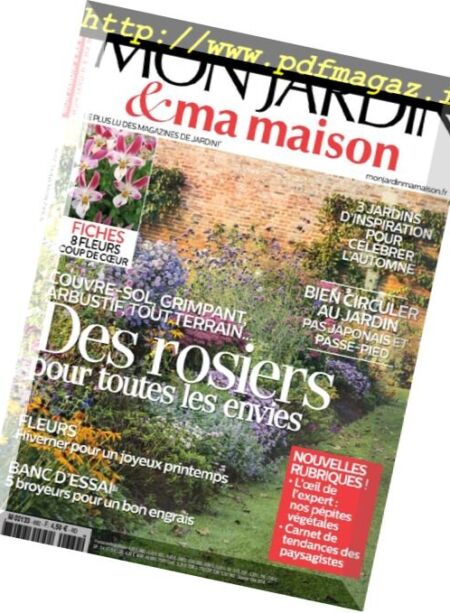 Mon Jardin & Ma Maison – Novembre 2016 Cover